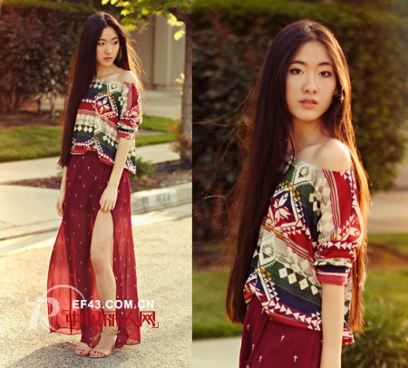 又一波长裙Style来袭 无法抵御的美腿诱惑