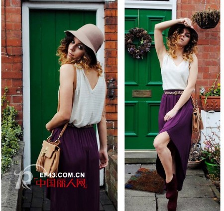 又一波长裙Style来袭 无法抵御的美腿诱惑