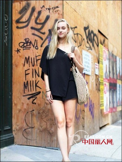 惹火夏日 街头时尚街拍时尚达人各显炫酷