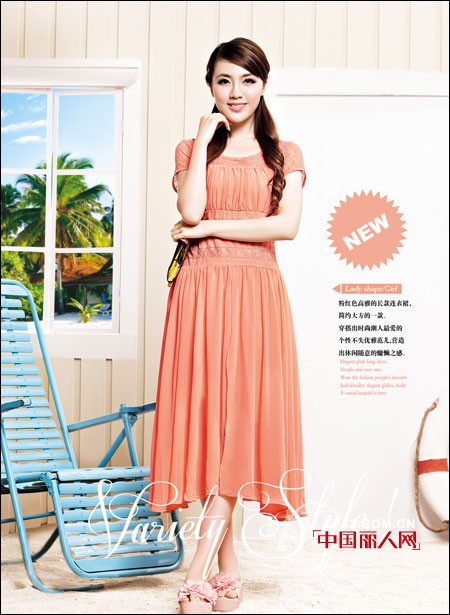 “尚可斯”雪纺长裙提升气质 防晒又清凉