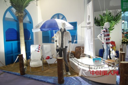 清新海洋风 2013深圳服交会梵思诺专访