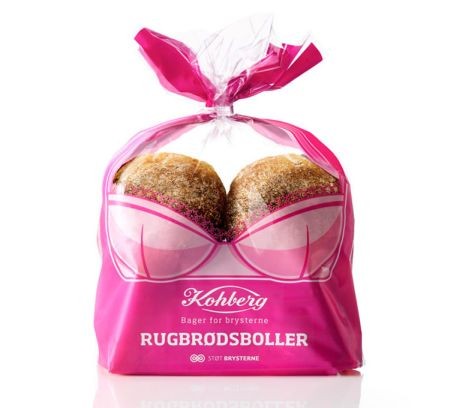 最具创意的面包内衣胸罩包装袋