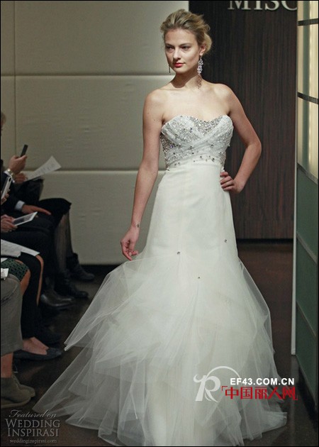 2013秋冬款婚纱四大流行元素大盘点