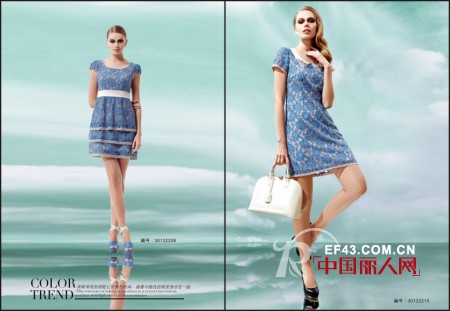 SE艾时依时尚奢华品牌女装2013夏季新品形象画册