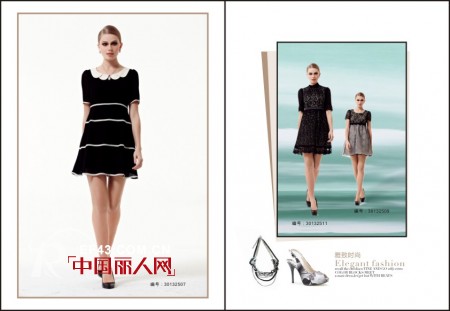 SE艾时依时尚奢华品牌女装2013夏季新品形象画册