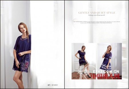 SE艾时依时尚奢华品牌女装2013夏季新品形象画册