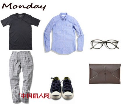 搭配组合又来啦 轻熟男一周七天穿搭手册