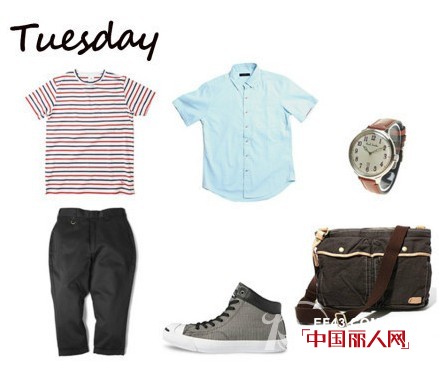 搭配组合又来啦 轻熟男一周七天穿搭手册