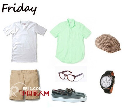 搭配组合又来啦 轻熟男一周七天穿搭手册