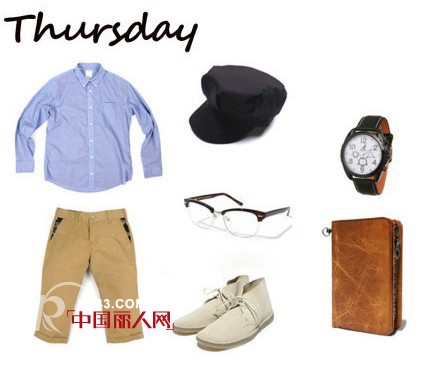 搭配组合又来啦 轻熟男一周七天穿搭手册