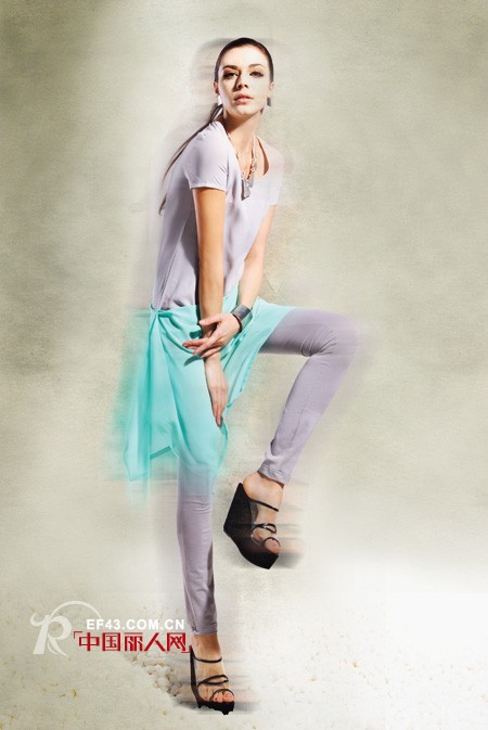 台绣（TGGC)艺术女装 直面变幻莫测的海蓝色