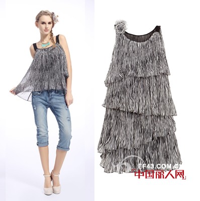 清凉出街 着MOFAN显瘦搭配