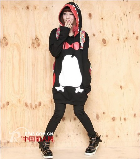 青春无极限 卫衣惹火冬季新潮