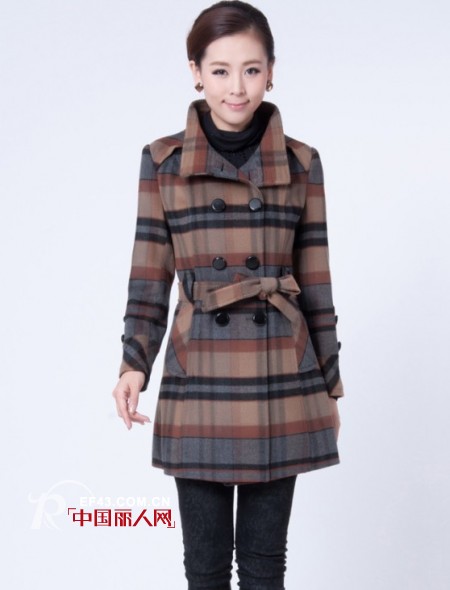 冬季妈妈装之毛呢外套  倍显高贵奢华气质