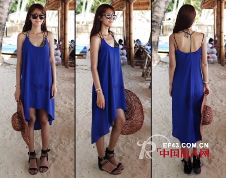夏季吸睛焦点  吊带裙是清爽装扮必备单品