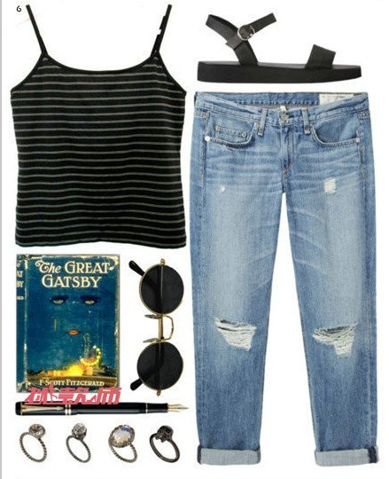 “卷边风潮”大肆兴起 牛仔裤玩出新穿法