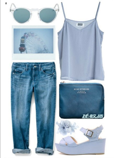 “卷边风潮”大肆兴起 牛仔裤玩出新穿法