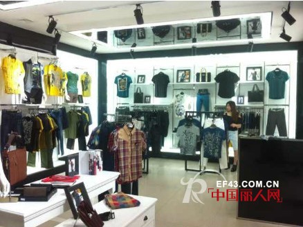 异形ALIEN型男装入驻信宜市金冠大厦