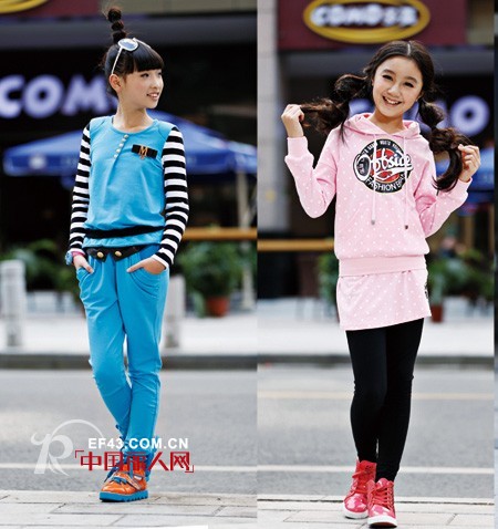 越位少年装 舒适健康款式打造时尚少年