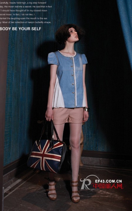 CN女装 夏日感受那一抹清凉色彩