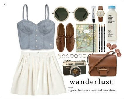 英伦风百褶裙 学院装扮必备单品