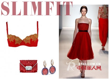 浪漫七夕来临 戴安娜红色内衣让爱更甜蜜
