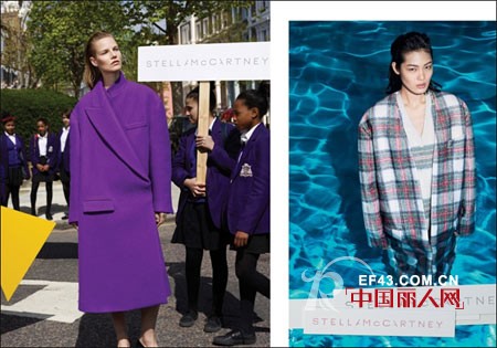 Stella McCartney 2013 秋冬时尚大片 尽显英伦范儿