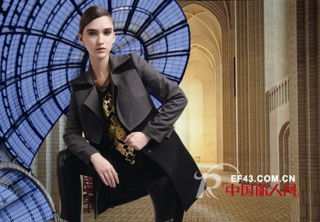 伊索言女装2013秋冬系列  “奇幻时空”演绎极简巴洛克复古风