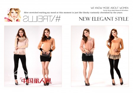 尤加迪曼2013秋装新品画册抢“鲜”看