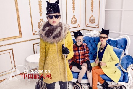 芭藜衣都时尚女装 2013秋冬新品 挡不住的亮丽风景