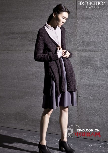 例外品牌女装2013秋冬大片唯美上演