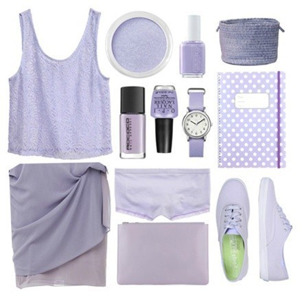 熏衣紫妆点夏日 浪漫唯美look美化你的心