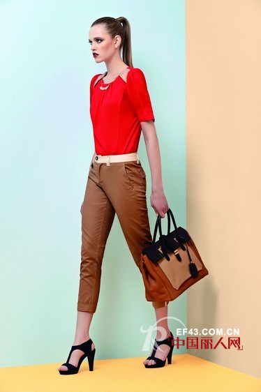 清熟干练装扮 CARMEN卡蔓夏装单品搭配