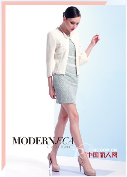 ECA女装2013秋装新品典雅小香风鉴赏