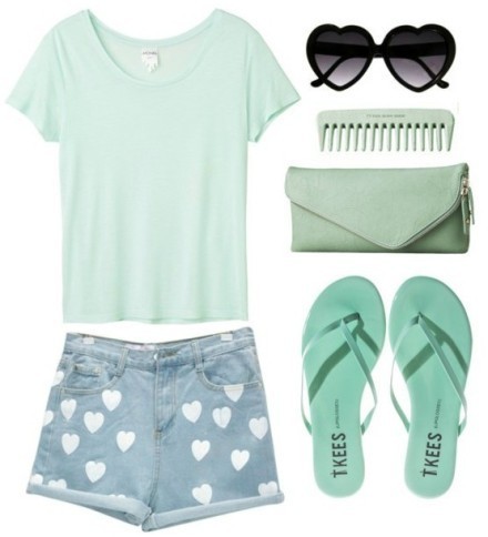 夏季冰爽活力搭配——薄荷绿来袭