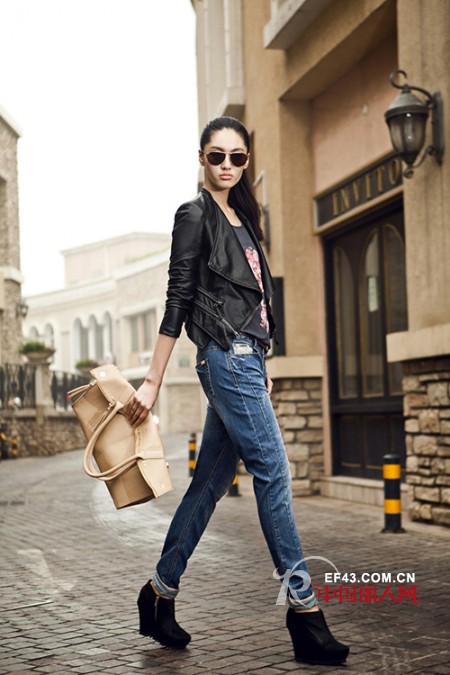 国际超模陈碧舸联手ONLY  迎接复古巴洛克风