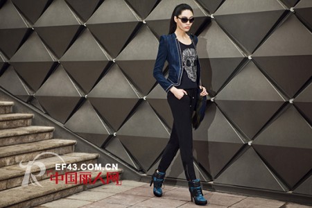 国际超模陈碧舸联手ONLY  迎接复古巴洛克风