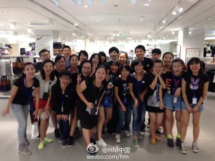 H&M长沙喜盈门范城购物中心新店火热引爆