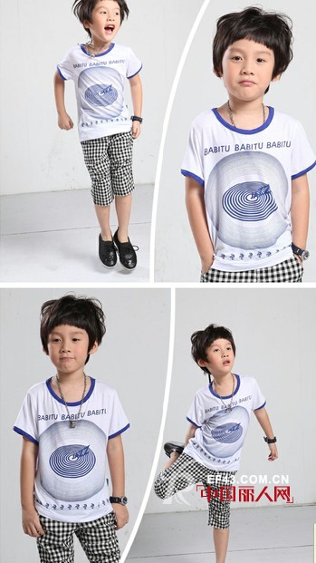 2013夏装 新款短袖t恤 简单款式搭配出不一样的精彩