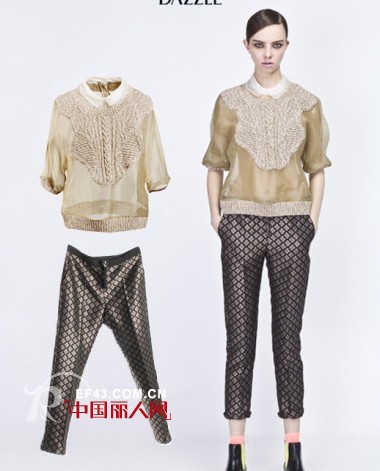 蕾丝or格纹DAZZLE与你演绎秋天的童话