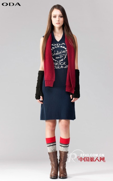 2013秋冬潮流搭配  QDA与你共同定义休闲时尚