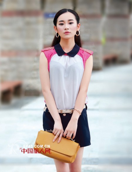 女士时尚短裤搭配 高腰穿法 修身提臀显美腿