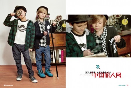 力果品牌2013秋冬童装新品发布