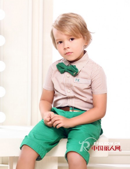 T100童装格子衬衫 打造健康环保舒适装扮