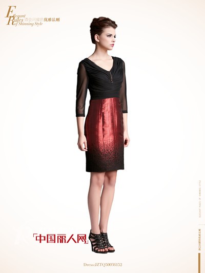 参加酒会穿什么好 JZ玖姿让你闪耀优雅