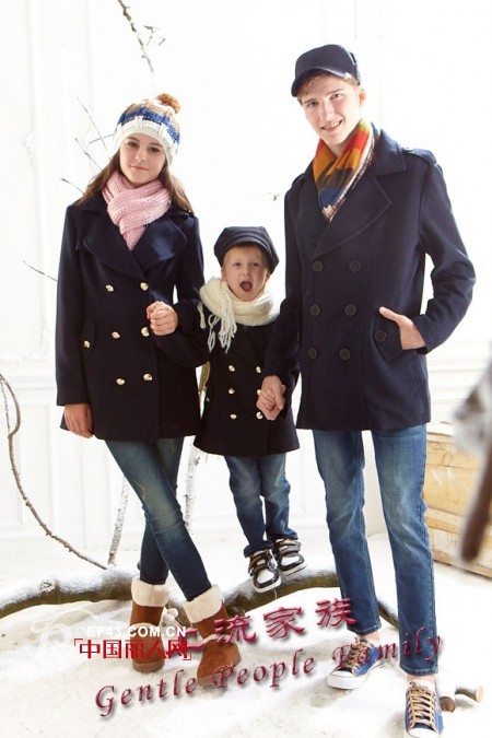 2013秋冬流行亲子装 促进与孩子的感情