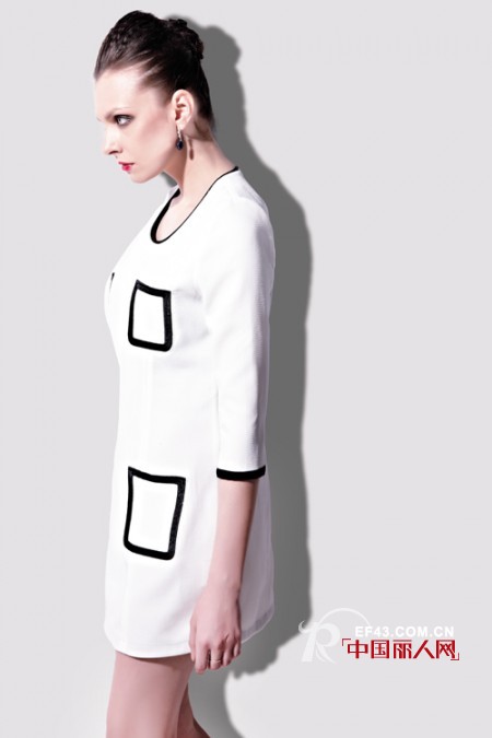 秋装新款女装流行特点 BABY MARY 2013秋季黑白简约风