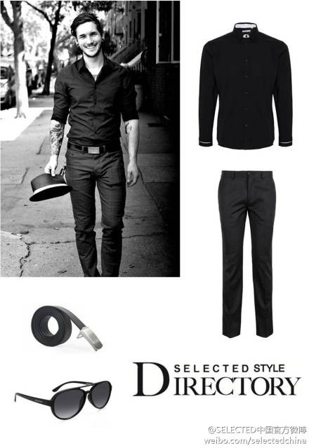 SELECTED男装打造都会街拍绅士新形象