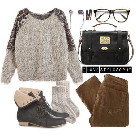 秋季针织衫搭配 穿出中性至IN潮风格