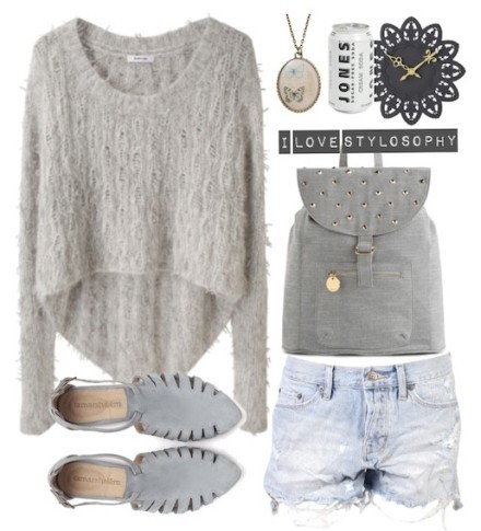 秋季针织衫搭配 穿出中性至IN潮风格